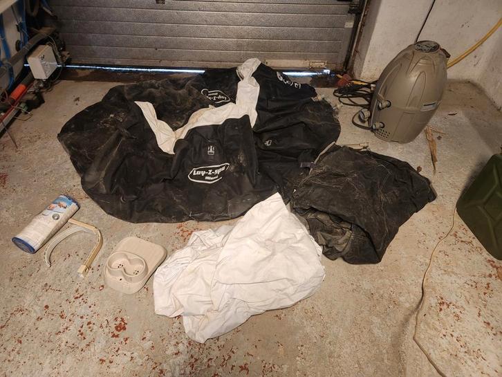 Lay-z-spa miami, Tuin en Terras, Bubbelbaden en Hottubs, Gebruikt, Ophalen