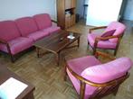 vintage bamboe rotan sofa zetels fauteuils mid - century, Ophalen of Verzenden, Huis en Inrichting