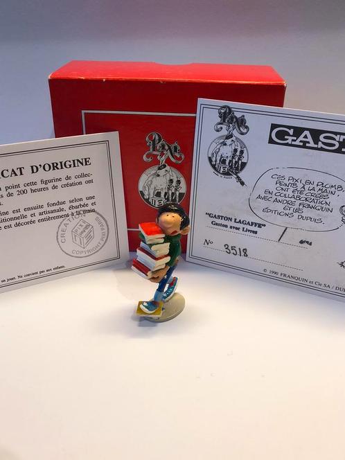 Gaston livres, Collections, Personnages de BD, Tintin