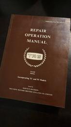 Triumph TR6 repair operations manual, Ophalen of Verzenden, Gelezen