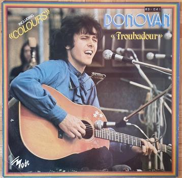 LP Donovan - Troubadour, Enlèvement ou Envoi, 1960 à 1980, Utilisé, 12 pouces