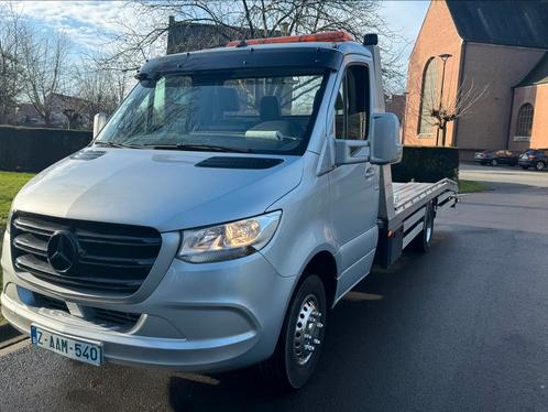 516 Sprinter Takelwagen / BJ 2019 / 55000 kms Veel Opties !!, Auto's, Bestelwagens en Lichte vracht, Bedrijf, Te koop, Apple Carplay