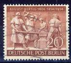 Berlijn 1954 - nr 125, RFA, Affranchi, Envoi