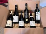 Assortiment de vins 6 bouteilles conservées en eurocave, Zo goed als nieuw