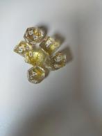 Dnd dices geel, doorzichtig met gouden spikkels, Enlèvement