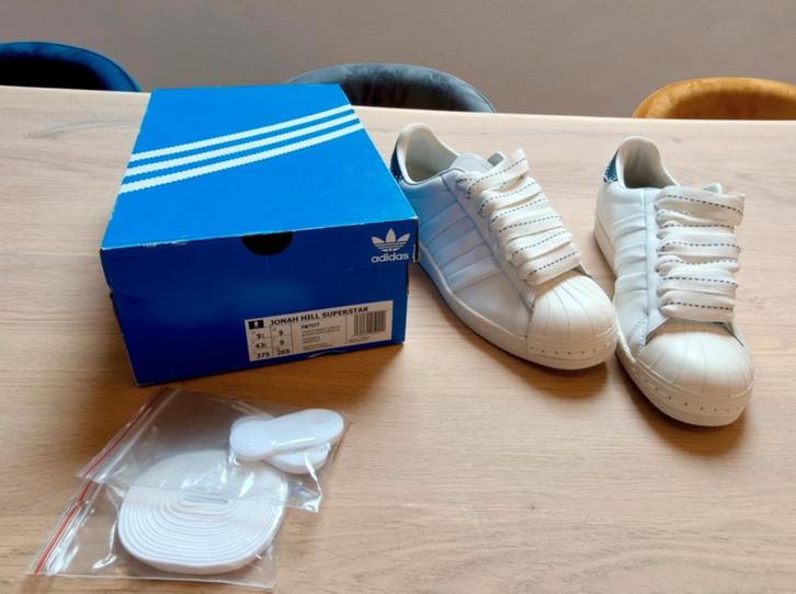 Adidas Jonah Hill UK9 / 43.1/3, Kleding | Heren, Schoenen, Nieuw, Sneakers, Wit, Ophalen of Verzenden