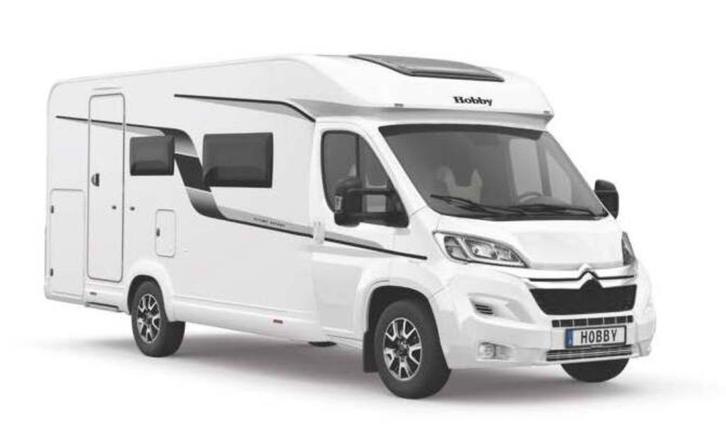 Hobby Optima On Tour T 65 HKM, Caravans en Kamperen, Mobilhomes, Bedrijf, tot en met 6, Half-integraal, Hobby, Diesel, 6 tot 7 meter