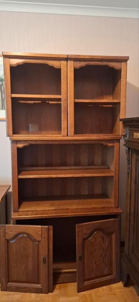 Donkere eiken tv kast, Huis en Inrichting, Kasten | Buffetkasten, Gebruikt, Ophalen