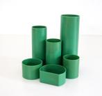 Vintage penhouder - Retro desk penholder - Bureau organizer, Ophalen of Verzenden, Gebruikt