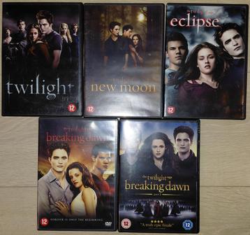 5 Twilight DVD's beschikbaar voor biedingen