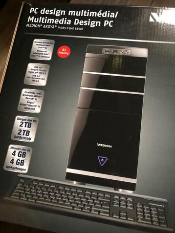 Multimedia design PC Medion Akoya beschikbaar voor biedingen
