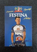 Rennerskaart - Bruno Boscardin (Festina 1996), Verzenden, Nieuw