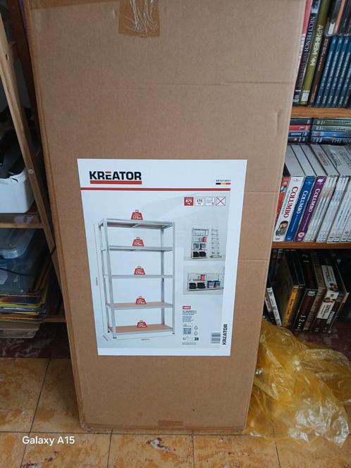 Prachtig opbergrek volledig nieuw mete1.80 hoog en 90 centim, Huis en Inrichting, Kasten | Stellingkasten, Nieuw, Ophalen of Verzenden