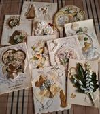 78 cartes de mariage estampées, très belles, Enlèvement ou Envoi, 1940 à 1960, Affranchie, Flandre Orientale