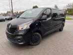 Renault Trafic dubbel cabine 1,6 diesel, Auto's, Euro 6, Zwart, Te koop, 1600 cc