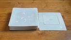 9 assiettes en porcelaine Villeroy & Boch 31 cm x 31 cm, Maison & Meubles, Uni, Assiettes(s), Enlèvement, Utilisé