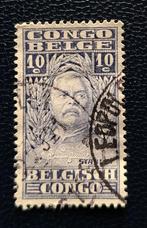 Postzegel Belgisch Congo OBP 136, Postzegels en Munten, Ophalen of Verzenden, Gestempeld, Gestempeld