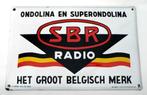 GEZOCHT: publiciteit radio-TV SBR in blik, emaille & karton, Antiek en Kunst, Ophalen of Verzenden