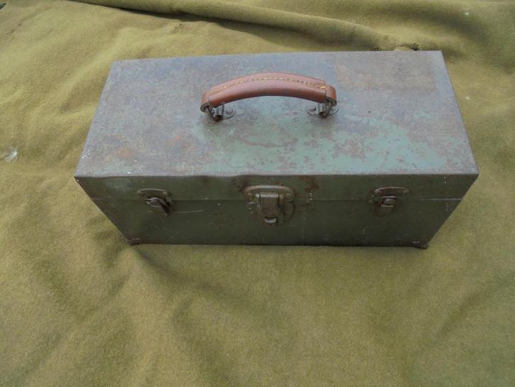 coffre metallique du signal corps,mecanicien de l us army, Verzamelen, Militaria | Tweede Wereldoorlog, Landmacht, Ophalen of Verzenden