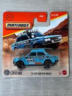 Matchbox Datsun 510 Rally, Ophalen of Verzenden, Nieuw