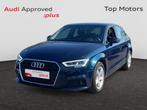 Audi A3 Sportback 2J GARANTIE*TFSI 116pk*LEDER*CARPLAY*GPS*B, 129 g/km, Handgeschakeld, Lederen bekleding, Zilver of Grijs