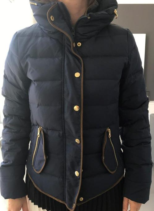 Blauwe donsjas maat S van Vero Moda, Kleding | Dames, Jassen | Winter, Zo goed als nieuw, Maat 36 (S), Blauw, Ophalen of Verzenden