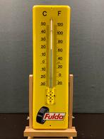 Emaille thermometer FULDA, Verzamelen, Merken en Reclamevoorwerpen, Ophalen, Gebruikt, Reclamebord