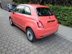 Fiat 500, Euro 6, Leder en Stof, Handgeschakeld, Grijs