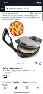 StarBlue Roti Maker – 10 inch – Nieuw in doos, Ophalen, Nieuw