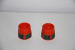 Emsa 2 eierdopjes vintage retro jaren 70 goede, Ophalen of Verzenden, Huis en Inrichting
