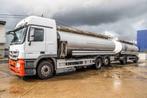 Mercedes-Benz ACTROS 2544-MP3+MAGYAR-INOX-18.200L+6COMP, Automaat, Elektrische ramen, Wit, Mercedes-Benz
