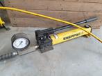 ENERPAC P392 Lichtgewicht hydraulische handpomp,, Doe-het-zelf en Bouw, Ophalen of Verzenden, Gebruikt