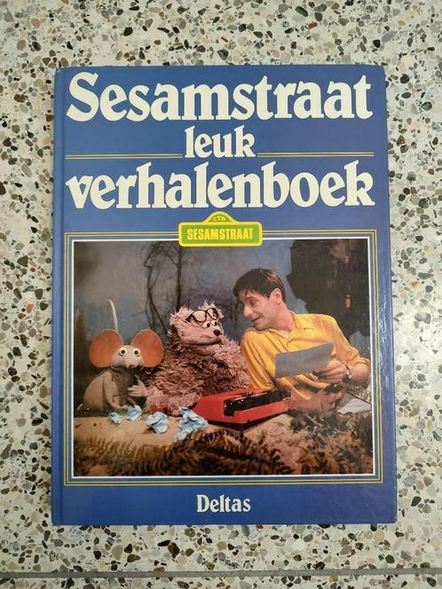 Vintage Sesamstraat leuk Verhalenboek, Boeken, Kinderboeken | Jeugd | onder 10 jaar, Zo goed als nieuw, Ophalen of Verzenden