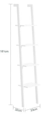 Witte wandplank, Ophalen, Nieuw