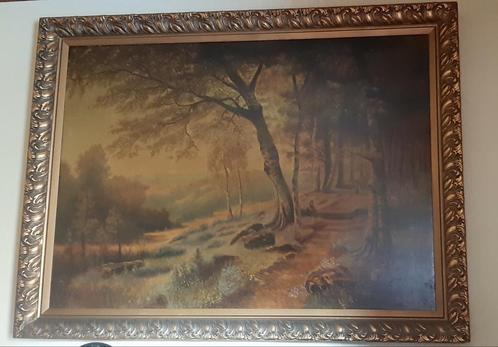 Groot schilderij, Antiek en Kunst, Kunst | Schilderijen | Klassiek, Ophalen