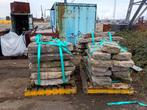 Borduurstenen 4 paletten 5 ton voor tuin of terras, Ophalen, Gebruikt, Natuursteen, Overige typen