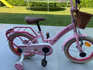 Vélo pour enfants AMIGO rose 