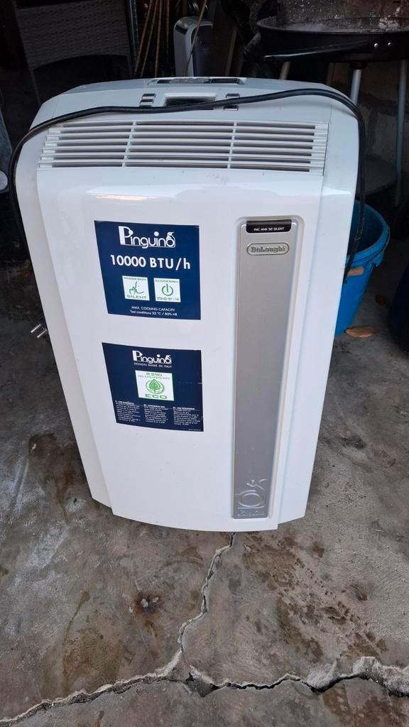 Climatiseur mobile De’Longhi Pinguino 10 000 BTU – très bon, Elektronische apparatuur, Airco's, Mobiele airco, Ophalen