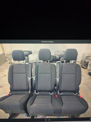 2+1 stoffen stoelen Mercedes Vito Taurer 447 2025 nieuw  beschikbaar voor biedingen
