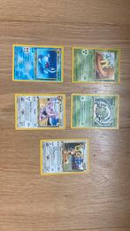 Pokémon kaarten 5 first editions, Hobby en Vrije tijd, Verzamelkaartspellen | Pokémon, Ophalen of Verzenden, Gebruikt