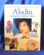 livre audio avec cassette aladin par marlène jobert, Enlèvement ou Envoi, Cassette, Enfant