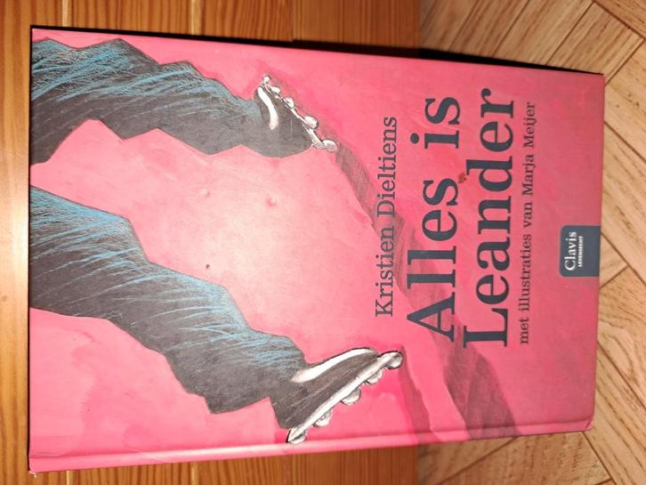 Kristien Dieltiens - Alles is Leander, Boeken, Kinderboeken | Jeugd | 10 tot 12 jaar, Zo goed als nieuw, Ophalen