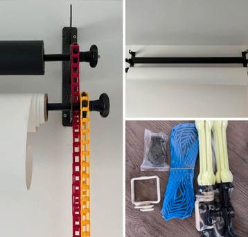 Ophangsysteem voor foto achterwanden beschikbaar voor biedingen