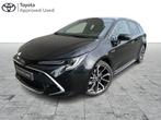 Toyota Corolla 2.0 Premium Plus + Trekhaak, Autos, Toyota, Hybride Électrique/Essence, 136 kW, Noir, Break