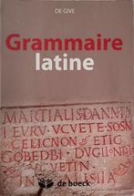 Grammaire Latine : M. De Give : 11eme Edition : GRAND FORMAT, Boeken, Schoolboeken, Gelezen, Ophalen of Verzenden, M. De Give