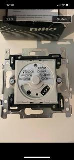 Inbouwdraaiknopdimmer plus 5-325w Niko, Ophalen of Verzenden, Nieuw