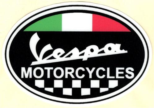 Vespa Motorcycles sticker #16, Motoren, Accessoires | Stickers, Verzenden