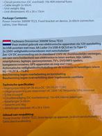 Technaxx power inwerter 3000w., Caravans en Kamperen, Mobilhome-accessoires, Ophalen