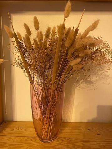 Vaas droogbloemen.  beschikbaar voor biedingen