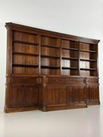 Bibliotheekkast boekenkast eiken klassiek, Huis en Inrichting, Ophalen, Zo goed als nieuw, Eikenhout